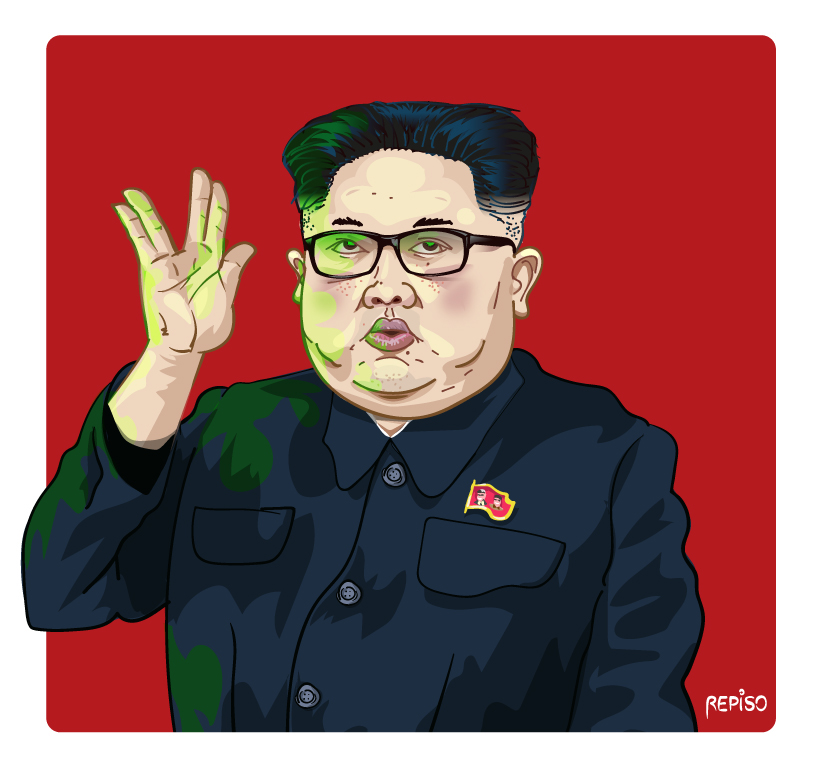 Kim Jong-un «Live long and prosper! - Dif tor heh smusma!»